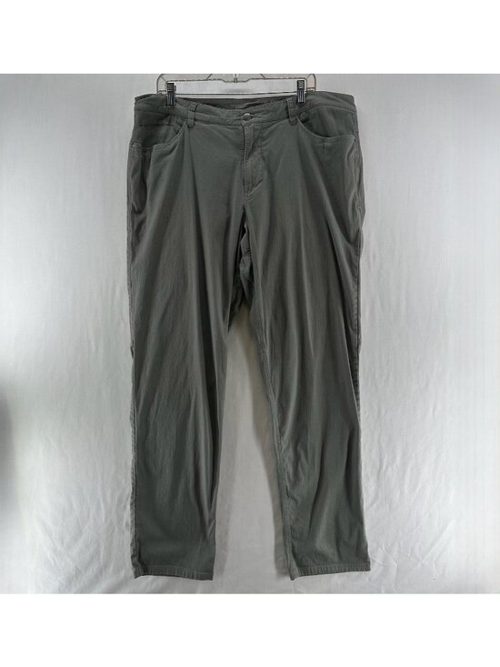 Lululemon Other - Lululemon ABC Commission Pants Men 38 Travel Trousers Warpstreme Tech Chino Grey